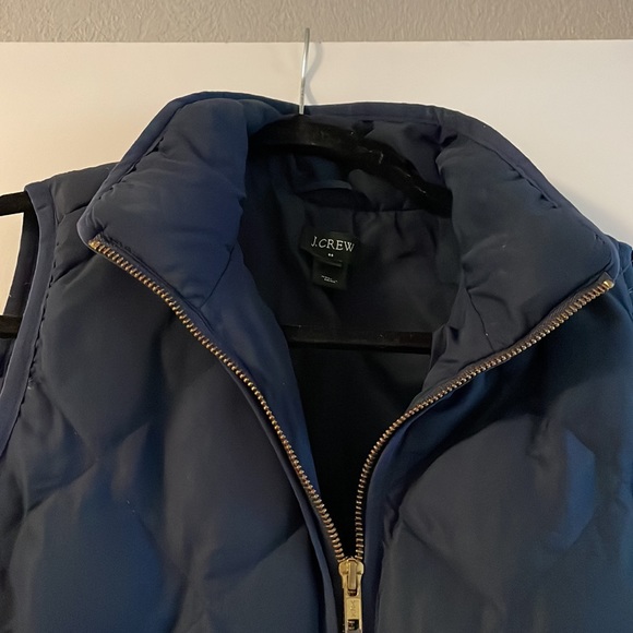 J.CREW navy vest size small - Picture 3 of 6